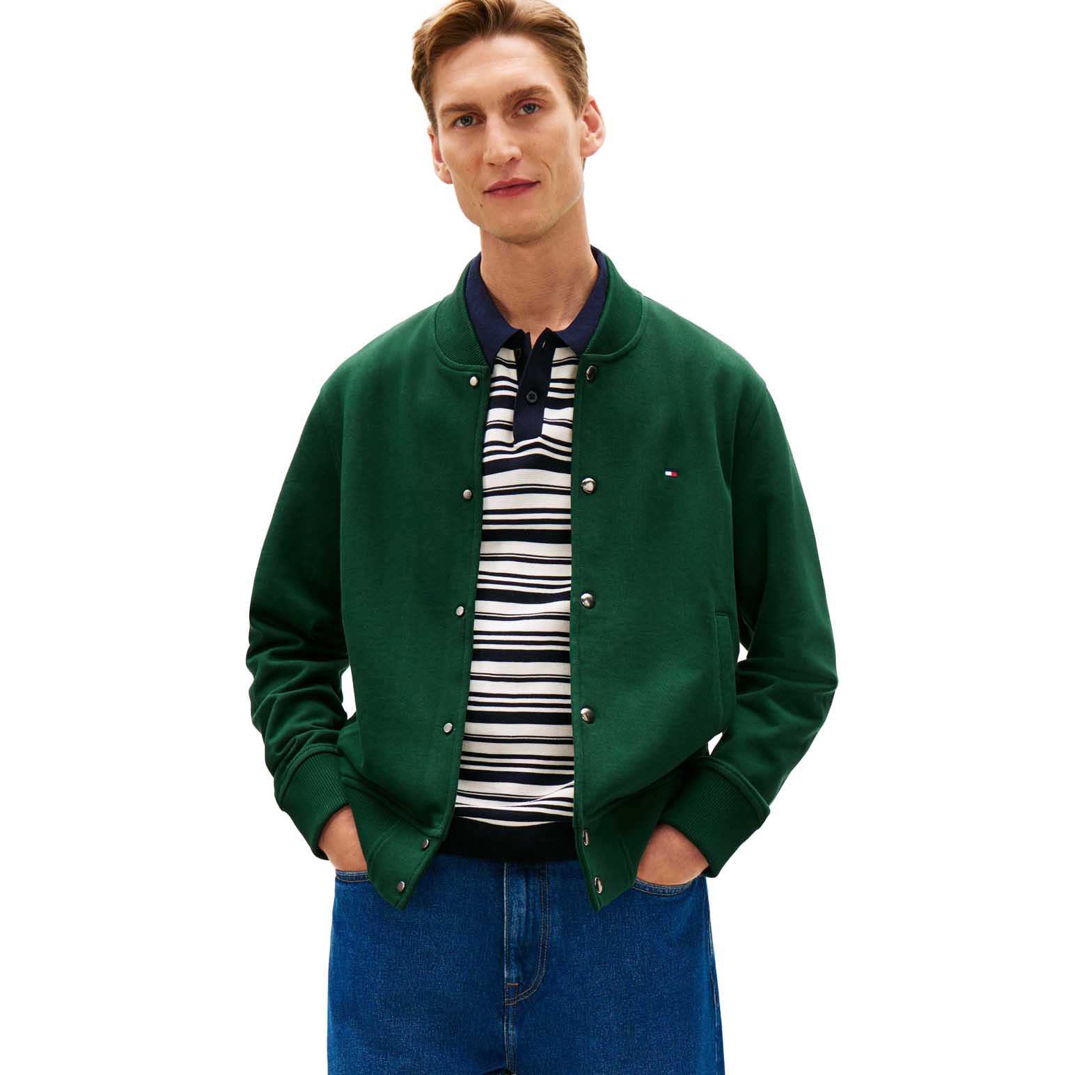 Tommy Hilfiger Terry Bomber Jacket
